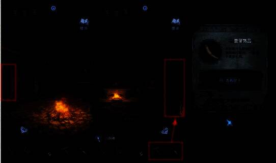 敲钟谜题操作界面，显示小木锤与小铜棒的使用方式