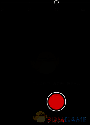 录屏进行中界面，显示录制时间与操作提示