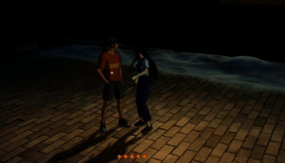 冯宝宝投掷飞刀后迅速近身，准备发动破防攻击