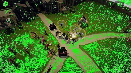 手机端操作界面展示，镜头自由调整，战斗细节尽收眼底