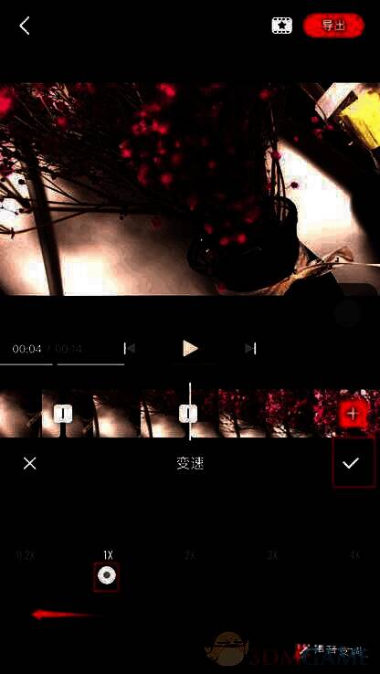 导出界面展示视频保存设置选项