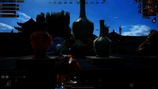 玩家在长生殿内触发动画,观看胡旋舞表演