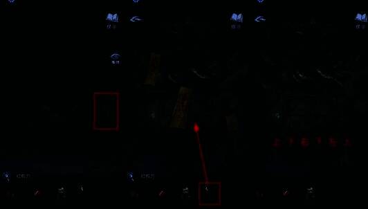 《纸嫁衣8》第三章雕像按钮谜题操作界面,按钮被依次点亮