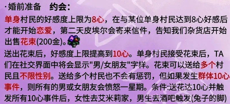 玩家在游戏内与NPC进行约会互动画面，界面提示特殊事件触发条件