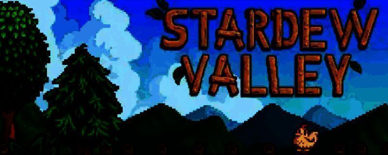 星露谷物语农场地图全景展示，未清理状态下的初始农场布局