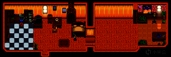 升级后的住宅内部，新增的厨房区域清晰可见