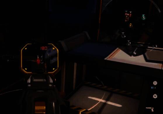 404基地地图俯视图，清晰展现室内复杂结构与室外开阔区域分布