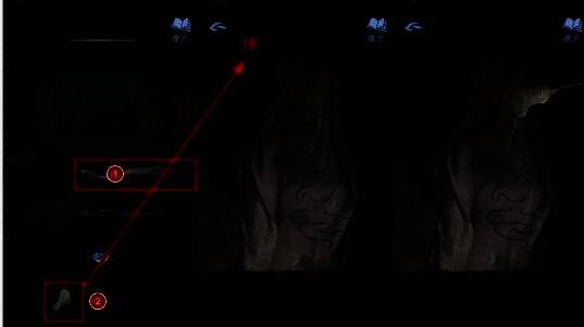 探头放置在白布上的脑子图案,电脑屏幕亮起,隐约可见三位数字,气氛紧张