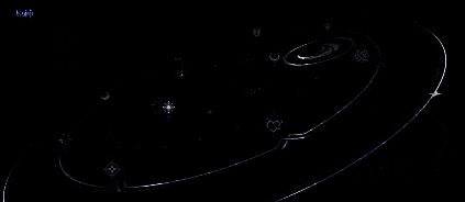 原神空月之歌网页界面截图,展示三轮月亮与多个势力徽章