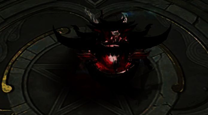 零真大招释放动画特写，魂火穿透多个敌人墙体，画面充满动态张力