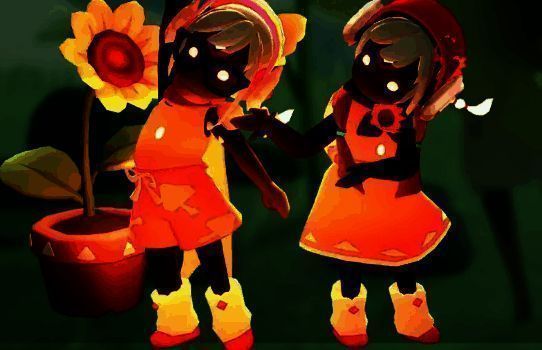 向日葵套装展示图，包含多个部件细节，色彩清新自然