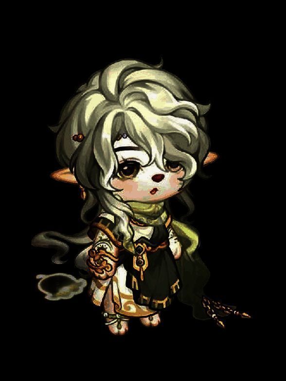 玩家萧老板的笨鸟染色展示,浅绿色温润发型搭配玉佩装饰,气质温婉如玉