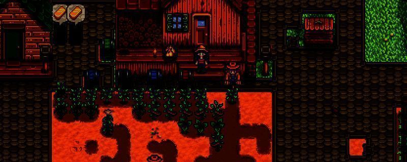 《星露谷物语》游戏中玩家正在将葡萄放入木桶制作红酒的界面截图，显示加工后价格明显上涨