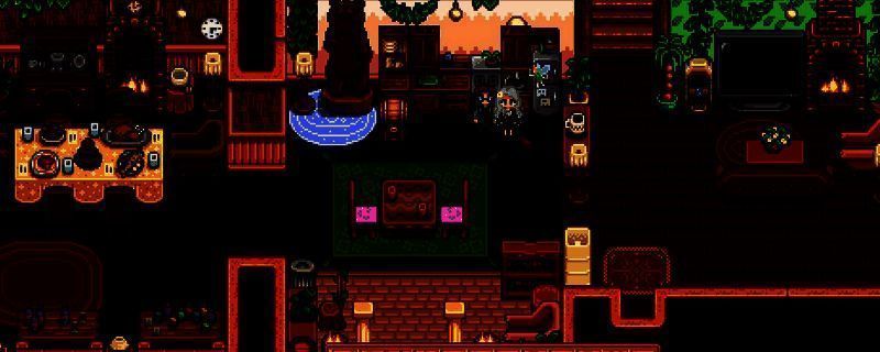 星露谷物语游戏主界面，角色站在农场中，背景是阳光下的农田与小屋