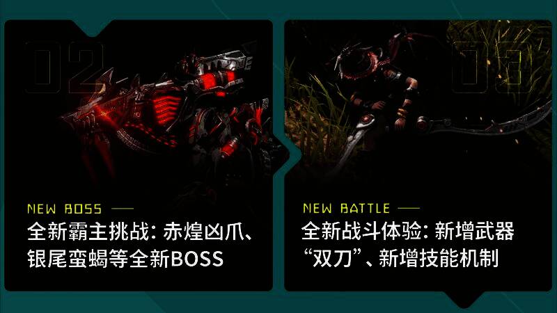 赤煌凶爪BOSS战斗画面,巨大机械生物挥舞利爪攻击玩家,场景火花四溅