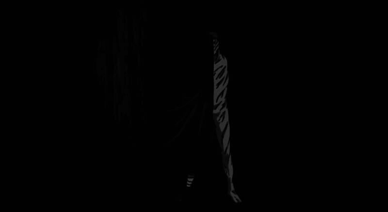 黑绝在战场中释放树缚技能，周围白绝部队集结，背景为暗色调忍界地图