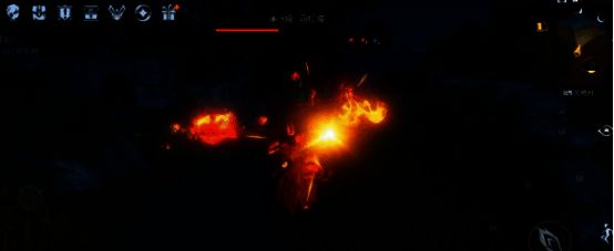 浴火凤凰第三魂技特效展示，火元素穿透敌人身体，画面充满炽热感