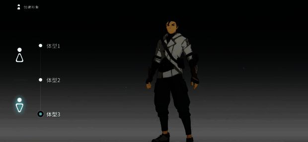 捏脸系统界面展示，包含性别、脸型、发型等详细调节选项