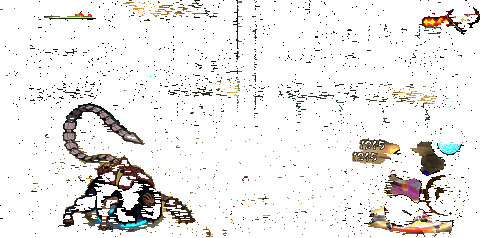 短按一技能释放左臂装置，直线突进命中目标