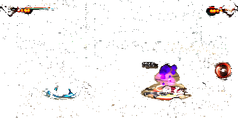 二技能甩尾命中敌人，造成僵直并附加中毒效果