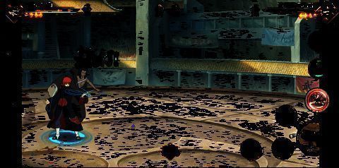 三代目风影傀儡普攻过程中凝聚砂铁块