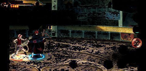 敌人替身后出现在蝎身后，位置被预判