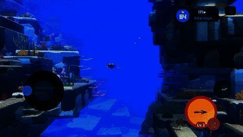 手机版界面展示，左侧为触控摇杆，右侧为技能按钮，布局清晰合理