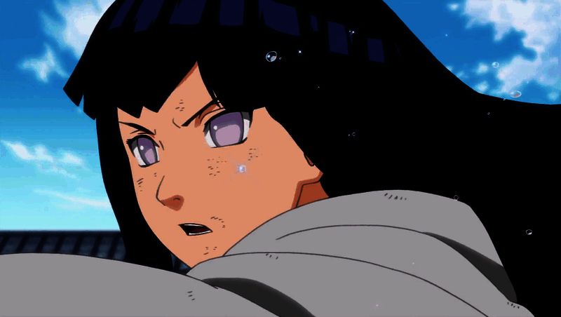 雏田回忆画面插图,童年与成年形象对比,眼神由怯懦转为坚定