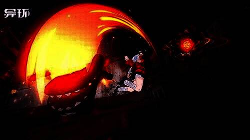 玩家在《异环》展台参与互动游戏,现场气氛热烈