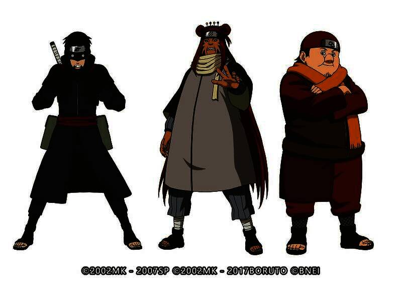 一月限定招募宣传图,三位忍者并列展示,背景为忍刀与虫群特效