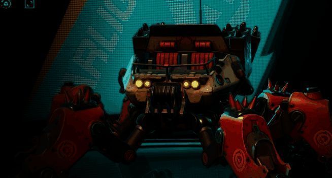 蜘蛛战车在决赛圈边缘待命，准备突入最后安全区，周围敌人紧张对峙