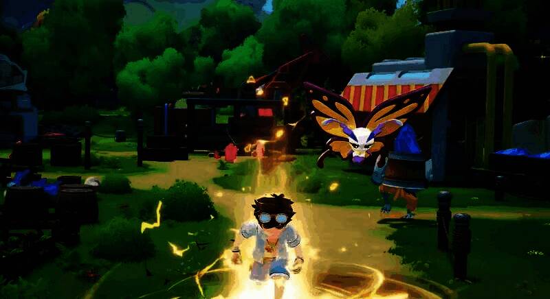 玩家领地建设界面,显示矿井、食堂与发电机的布局,资源产量数据清晰可见