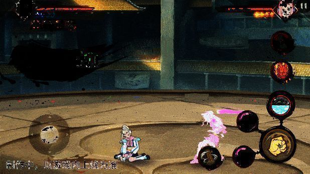 心转身命中瞬间，地面花束提前绽放爆炸，形成连环打击