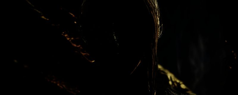 《艾尔登法环：黑夜君临》中玩家角色与三狼BOSS激烈对战，月光下狼影交错，战斗特效华丽