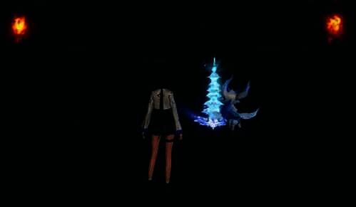 玩家角色正在攀爬市政厅建筑，进行二段跳与空中冲刺，准备跃上屋顶平台