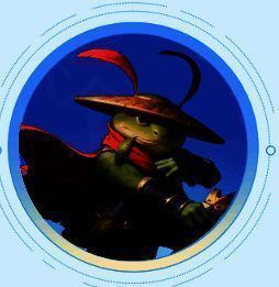 游戏界面截图显示青蛙侠客属性面板,清晰标注‘参战等级:65级’及相关基础数值