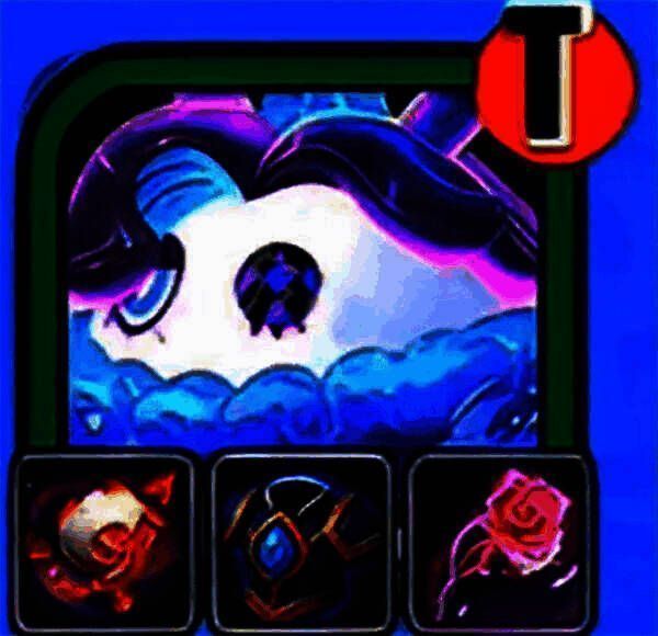 暗匿小丑装备魔法盔甲与哥特护符，处于备战状态