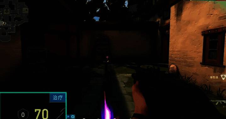 芮娜使用逐散技能瞬间位移，同时枪械换弹动画明显加快