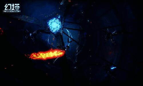 格索托斯智能城全景图，悬浮建筑群与数据流交织，展现高度智能化的未来城市风貌