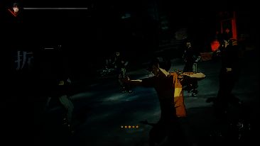 游戏多平台界面展示图，左侧为手机端操作界面，右侧为PC端高清画质场景，角色正在施展连招技能对抗敌人