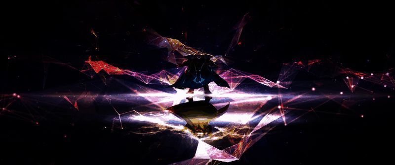 毁灭博士站在时间裂隙中央,周围环绕着破碎的时空碎片与多元宇宙影像,氛围神秘而压迫