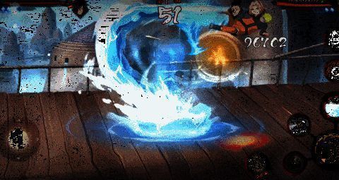 黑绝与猿飞日斩配合加速效果展示