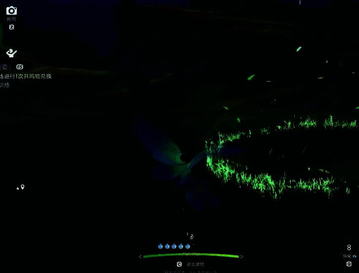 玩家操控美梦蝶在副本中走位躲避AOE技能，背景为高难度BOSS战斗场景