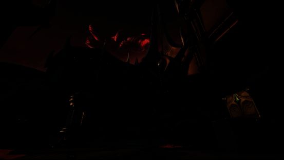 《漫威争锋》新地图克林塔：共生地表全景图，黑暗星球表面布满裂痕与生物组织，氛围诡异而震撼