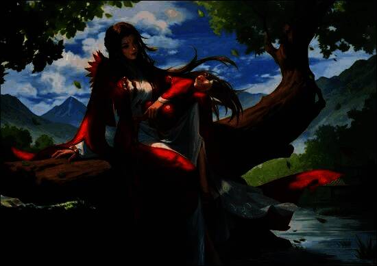 原创祈福武将庞凤衣立绘展示，身着古典长裙，手持羽扇，气质温婉而睿智