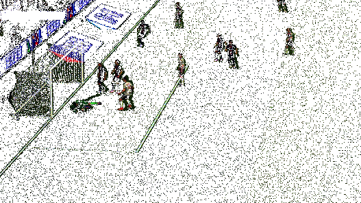 贝克汉姆施展落叶式横传的动画演示,皮球在空中划出优美弧线精准找到队友