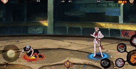 春野樱在雪山上流畅滑行，腾空翻转，身后留下飞扬的雪雾，动作极具动感与美感