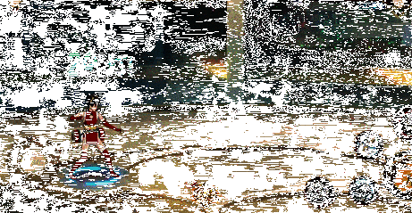 巨大的圣诞树上挂满各式忍具，金属光泽闪烁，整体造型华丽且充满战斗气息