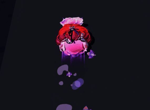 仙灵莉兰在林间行走，身后留下铃兰花瓣轨迹，蝴蝶环绕周身，画面清新灵动