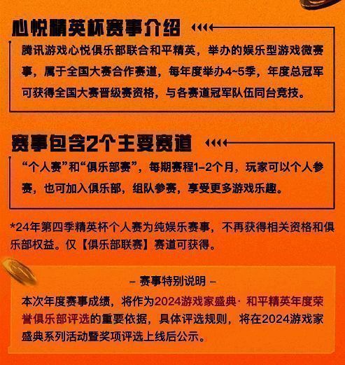 赛事规则总览图,整合所有关键信息,便于玩家查阅